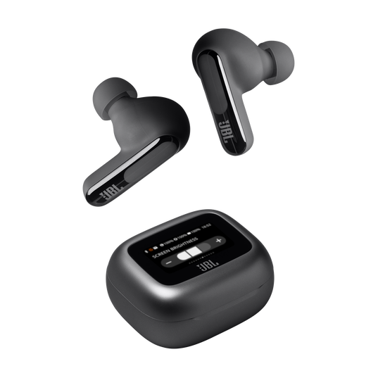 Live Beam 3 - Black - True wireless noise-cancelling closed-stick earbuds - Detailshot 7